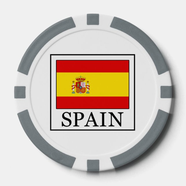 Lot De Jeton De Poker Espagne (Recto)