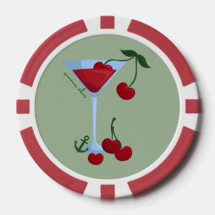 Lot De Jeton De Poker Été Vibes Cerise