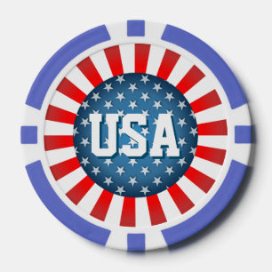 Lot De Jeton De Poker Étoile-a orné le style de paillettes
