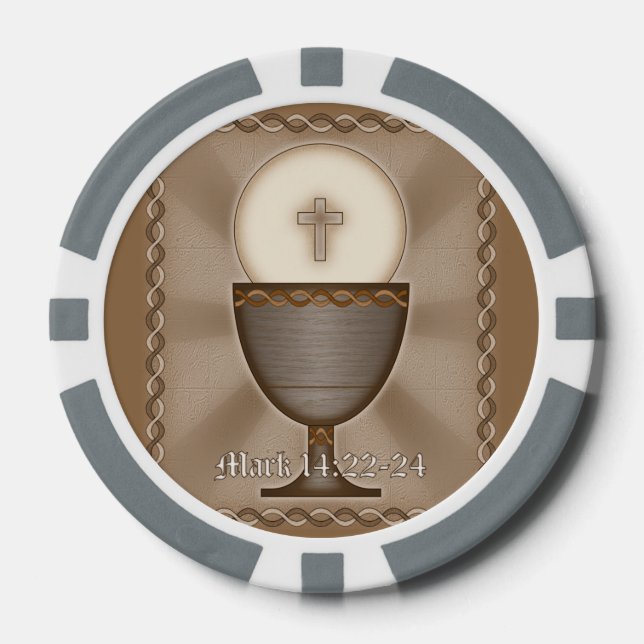 Lot De Jeton De Poker Eucharistie (Recto)