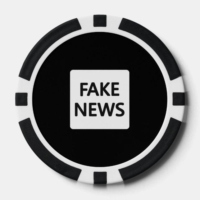 LOT DE JETON DE POKER FAKE NEWS POKIPS (Recto)
