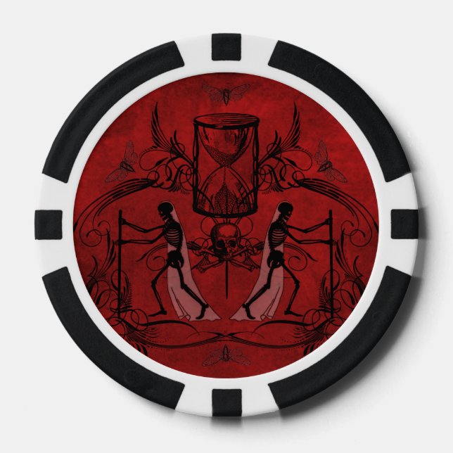 Lot De Jeton De Poker Falln Memento Mori (Recto)