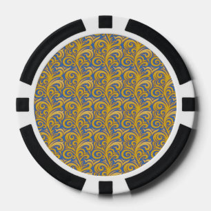 Lot De Jeton De Poker Fancy motif orné