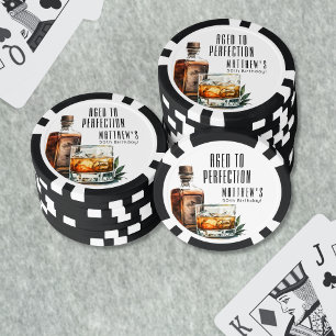 Lot De Jeton De Poker Fête d'anniversaire Vieilli à la perfection
