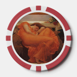 Lot De Jeton De Poker Flaming June par Lord Frederic Leighton