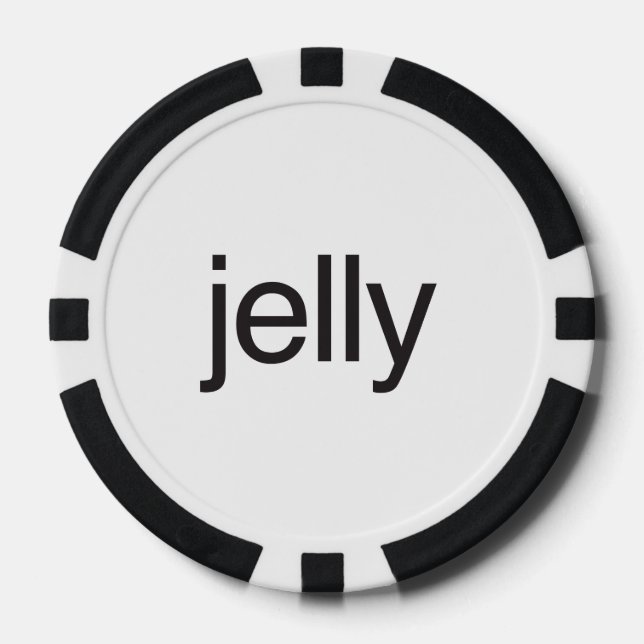 Lot De Jeton De Poker gelée (Recto)