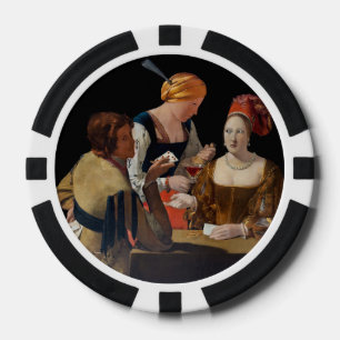 Lot De Jeton De Poker Georges de la Tour - Tricheur à l'As de Carreaux