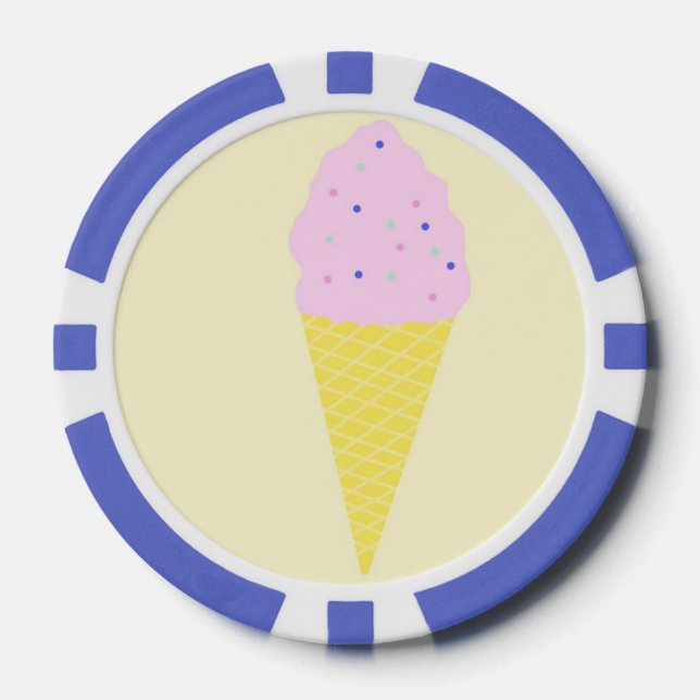 Lot De Jeton De Poker glaces (Recto)