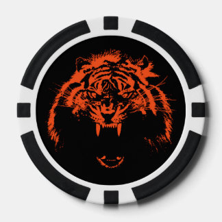 Lot De Jeton De Poker Glowees Tiger