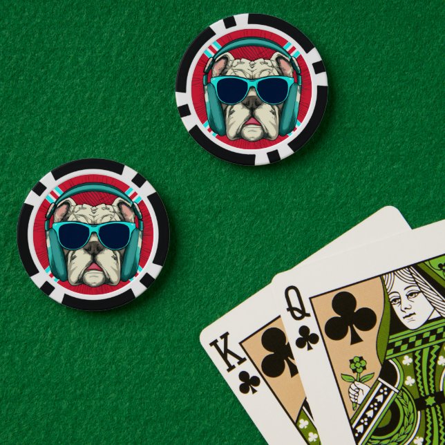 Lot De Jeton De Poker Groove Pup (Table de poker (double))