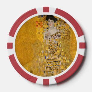 Lot De Jeton De Poker Gustav Klimt - Portrait d'Adèle Bloch-Bauer I