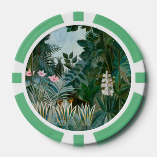 Lot De Jeton De Poker Henri Rousseau - La jungle équatoriale