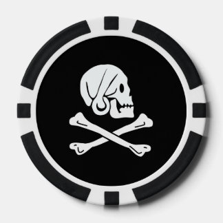 Lot De Jeton De Poker Henry Chaque Drapeau Pirate