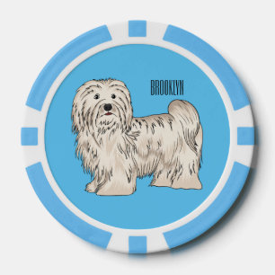 Lot De Jeton De Poker Illustration de dessin de chien de Havan