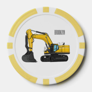 Lot De Jeton De Poker Illustration de la pelle Crawler
