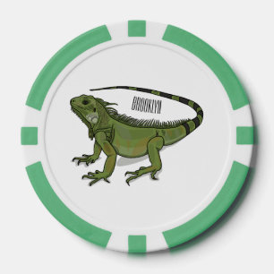 Lot De Jeton De Poker Illustration d'Iguana