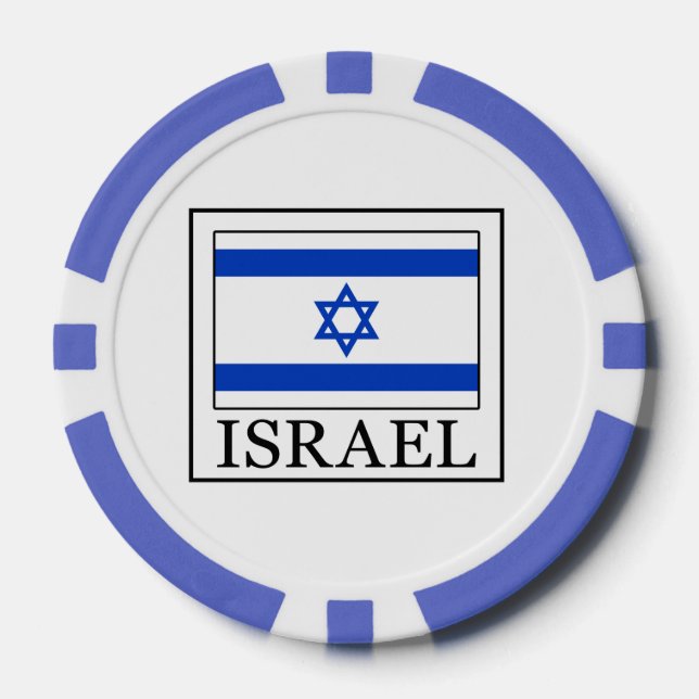 Lot De Jeton De Poker Israël (Recto)