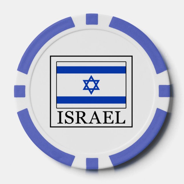Lot De Jeton De Poker Israël (Recto)