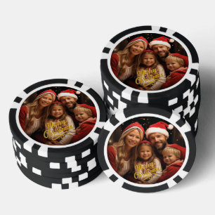 Lot De Jeton De Poker Joyeux Noël