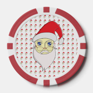 Lot De Jeton De Poker Joyeux Noël Père Noël