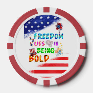 Lot De Jeton De Poker La liberté du jeu réside dans l'audace