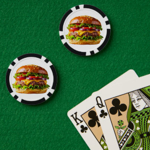 Lot De Jeton De Poker Le cheeseburger appétissant de SlipperyJoe crousti