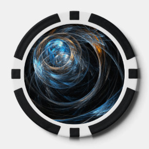 Lot De Jeton De Poker Le monde de l'art Abstrait