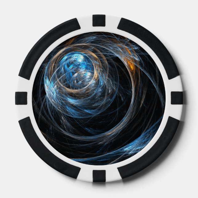 Lot De Jeton De Poker Le monde de l'art Abstrait (Recto)