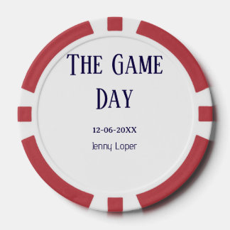 Lot De Jeton De Poker le nom du match du club de football du jour de la 