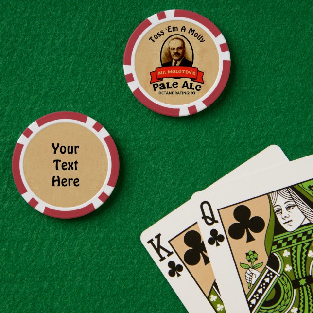 Lot De Jeton De Poker Le Pale Ale de M. Molotov (Table de poker (double))