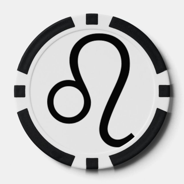 Lot De Jeton De Poker Leo (Recto)