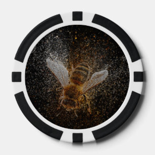 Lot De Jeton De Poker Les abeilles tombées sont magiques