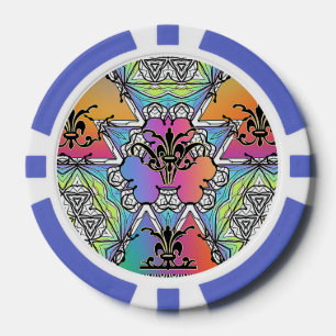 Lot De Jeton De Poker Lily Fleur