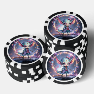 Lot De Jeton De Poker Liora – Cœur de cristal venu des étoiles