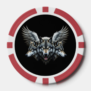 Lot De Jeton De Poker Loups gardiens