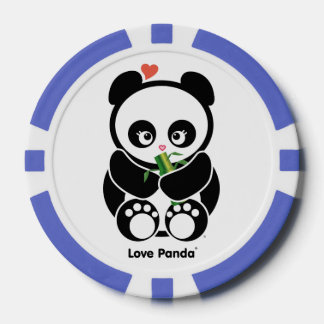 Lot De Jeton De Poker Love Panda®