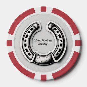Lot De Jeton De Poker "Lucky Icon"