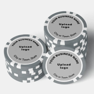 Lot De Jeton De Poker Marque commerciale Grey sur Chips de Poker