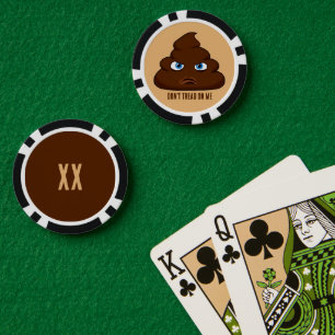 Lot De Jeton De Poker Ne me fais pas de bruit Poo