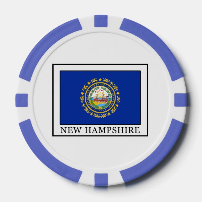 Lot De Jeton De Poker New Hampshire (Recto)