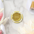 Nom de la pièce d'or Monogramme initial