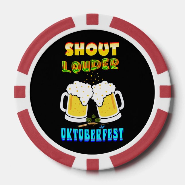 Lot De Jeton De Poker Oktoberfest (Recto)