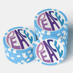 LOT DE JETON DE POKER PAIX