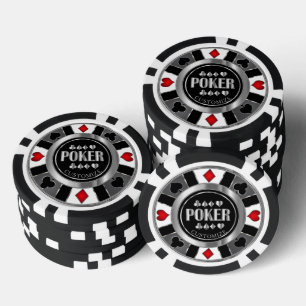 Lot De Jeton De Poker Personnaliser Casino Poker Chip - Las Vegas - Roug
