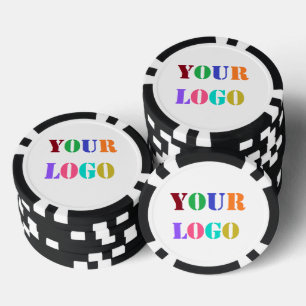 Lot De Jeton De Poker Personnalisez votre logo d'entreprise Chips de pok