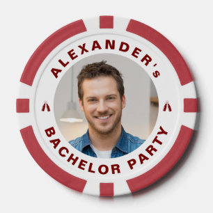 Lot De Jeton De Poker Photo personnalisée