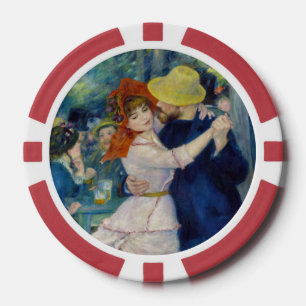 Lot De Jeton De Poker Pierre-Auguste Renoir - Danse à Bougival