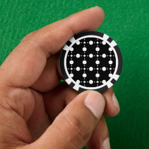 Lot De Jeton De Poker Points blancs, Motif à pois, Points, À pois