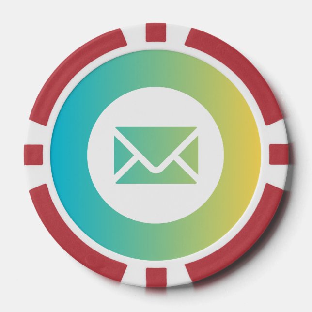 Lot De Jeton De Poker Poker Chips Mail (Recto)