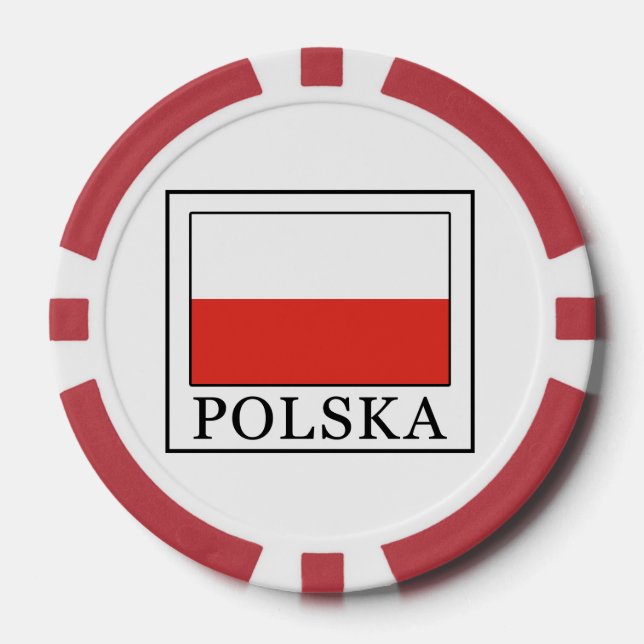 Lot De Jeton De Poker Polska (Recto)